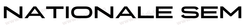 Nationale SemiBold字体转换 Nationale SemiBold字体转换